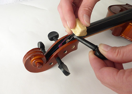 Arte más lucha Guía de cuidados del violín y la viola por Stentor