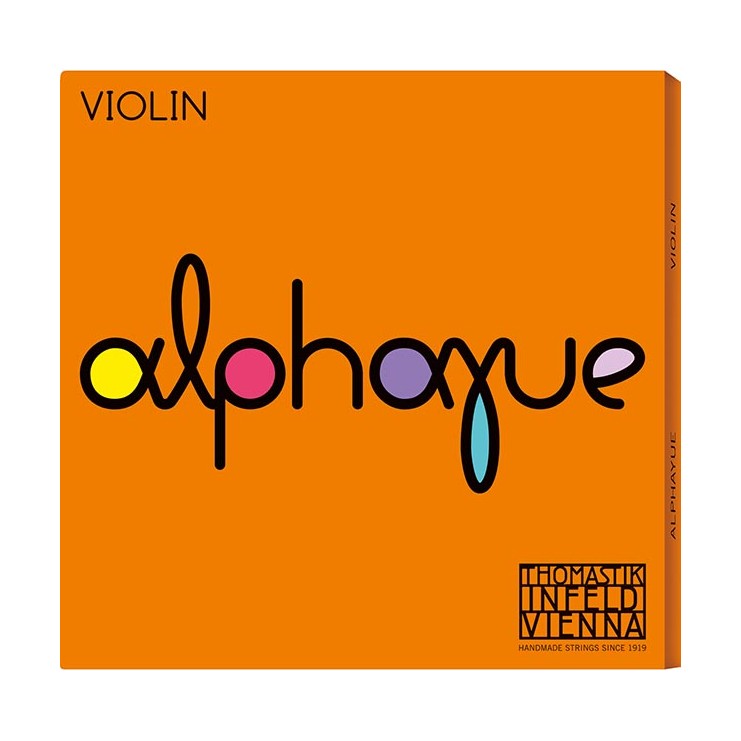 Brochure d'information Thomastik Alphayue Violon