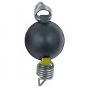 Wolf eliminator for cello  (D-E) Yellow ball