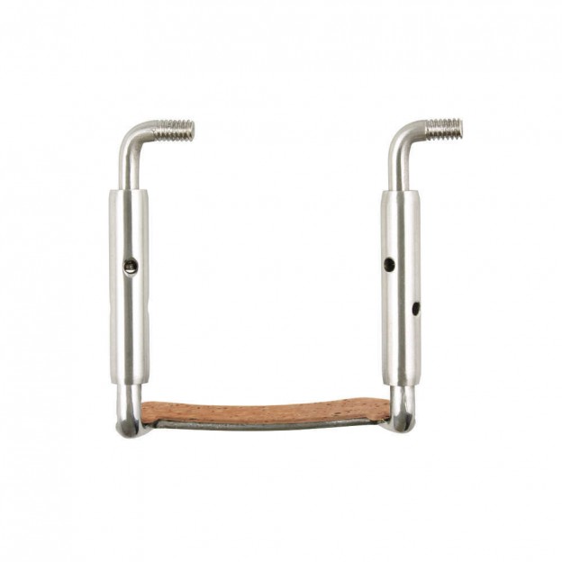 Set herrajes para barbada de violín de acero inox
