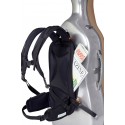 Bam ergonomic backpack with sheet music bag for cello case 9036