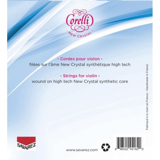 Corelli Crystal violin E string, Ball Medium