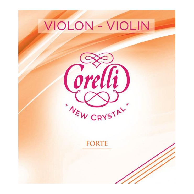 Cuerda violín Corelli Crystal 721F 1ª Mi Bola 4/4 Forte