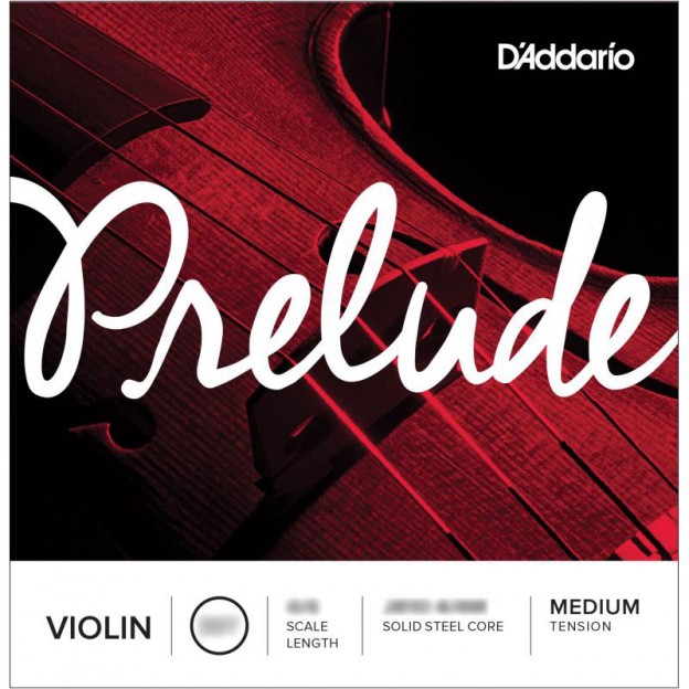 D'Addario Prelude violin E string, Ball Medium