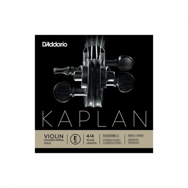 Cuerda violín D'Addario Kaplan Golden Spiral K311GB 1ª Mi Bola Medium