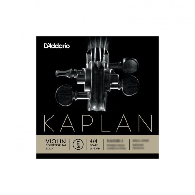 Corde de Violon D'Addario Kaplan Golden Spiral K311GB 1re Mi boucle Medium