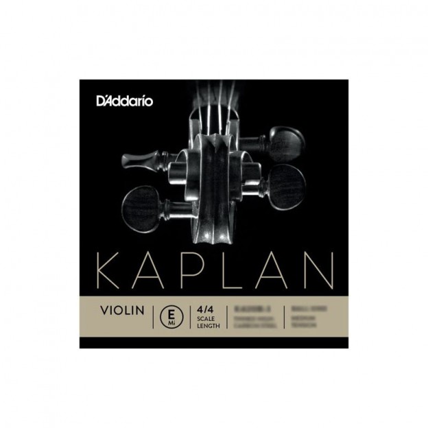 Cuerda de viol&iacute;n D'Addario Kaplan Solutions 1&ordf; Mi Bola Medium (Non whistling)