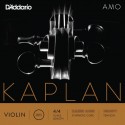 Jeu de cordes pour violon D'Addario Kaplan Amo Light