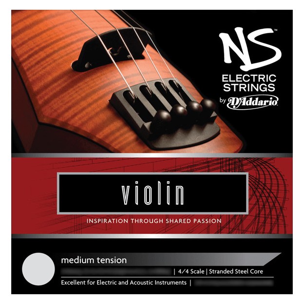 D'Addario electric violin C string Medium NS315