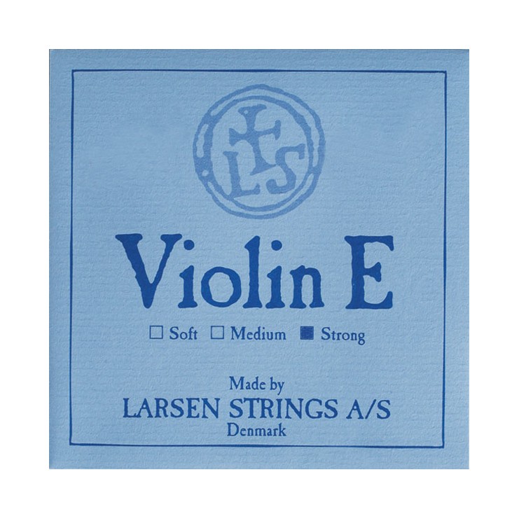 Cuerda violín Larsen 1ª Mi lazo oro Strong