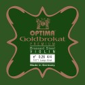 Cuerda de violín Optima Goldbrokat Premium Brassed 1ª Mi lazo 0.26 Medium