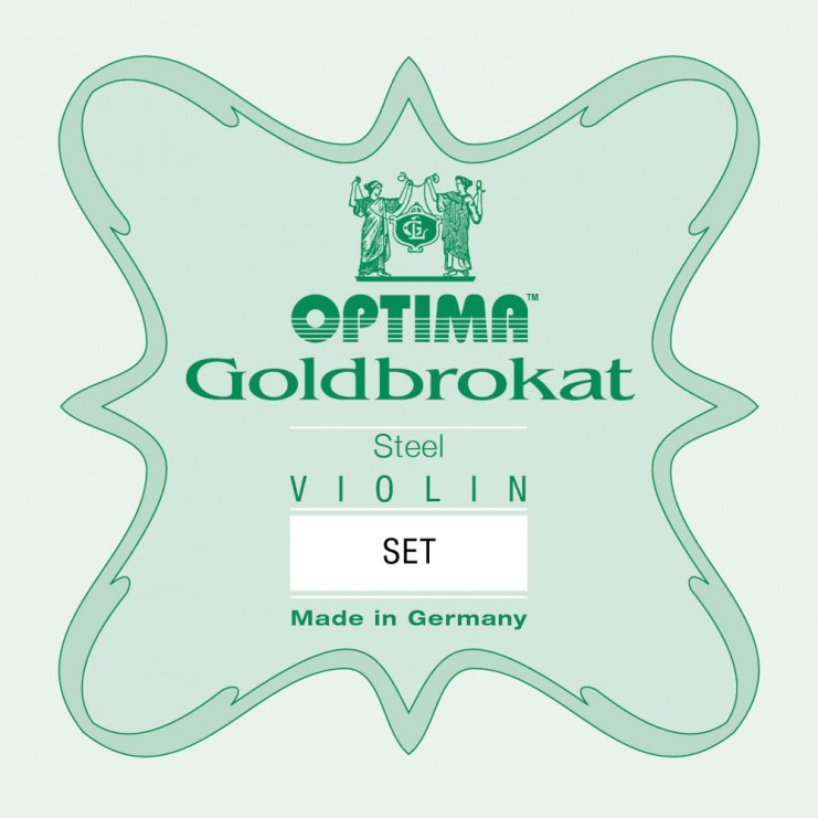 Optima Goldbrokat violin string set Medium