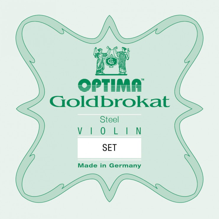 Set de cuerdas violín Optima Goldbrokat 1000 4/4 Medium