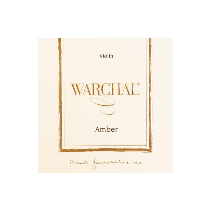 Cuerda violín Warchal Amber 703S 3ª Re Plata Medium