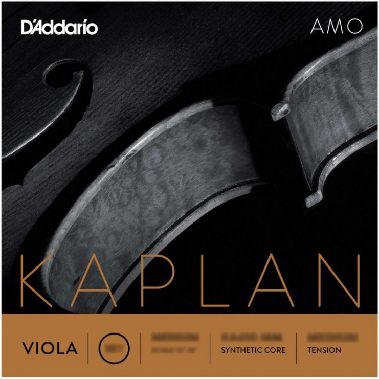 D'Addario  Kaplan Amo viola D string, Long Medium