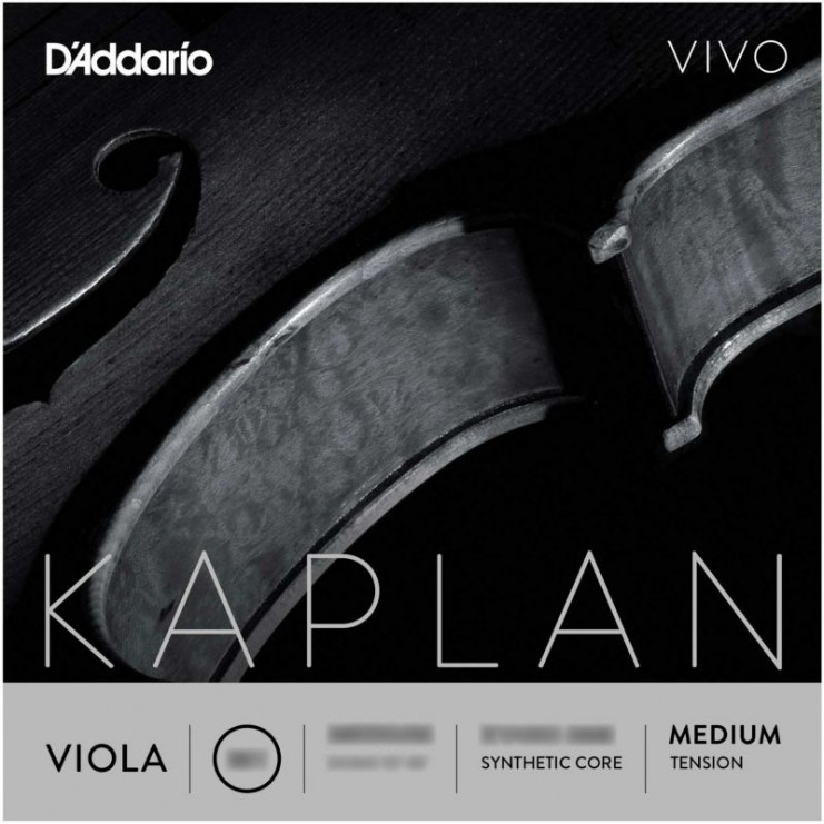 D'Addario Kaplan Vivo viola A string, Long Medium