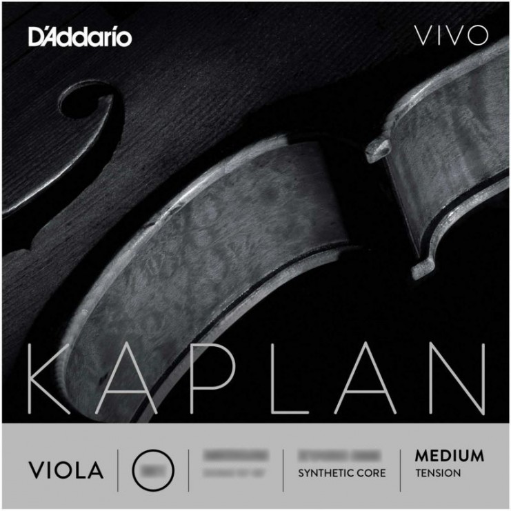 Cuerda viola D'Addario Kaplan Vivo KV412 2ª Re Long, Medium