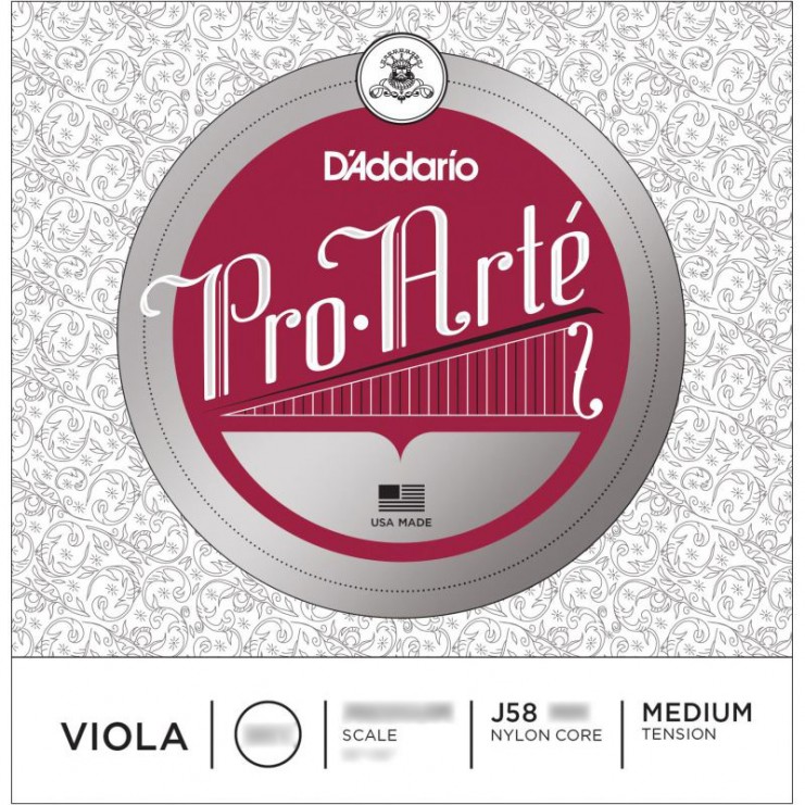 Juego de cuerdas de viola D'Addario Pro Arte Medium