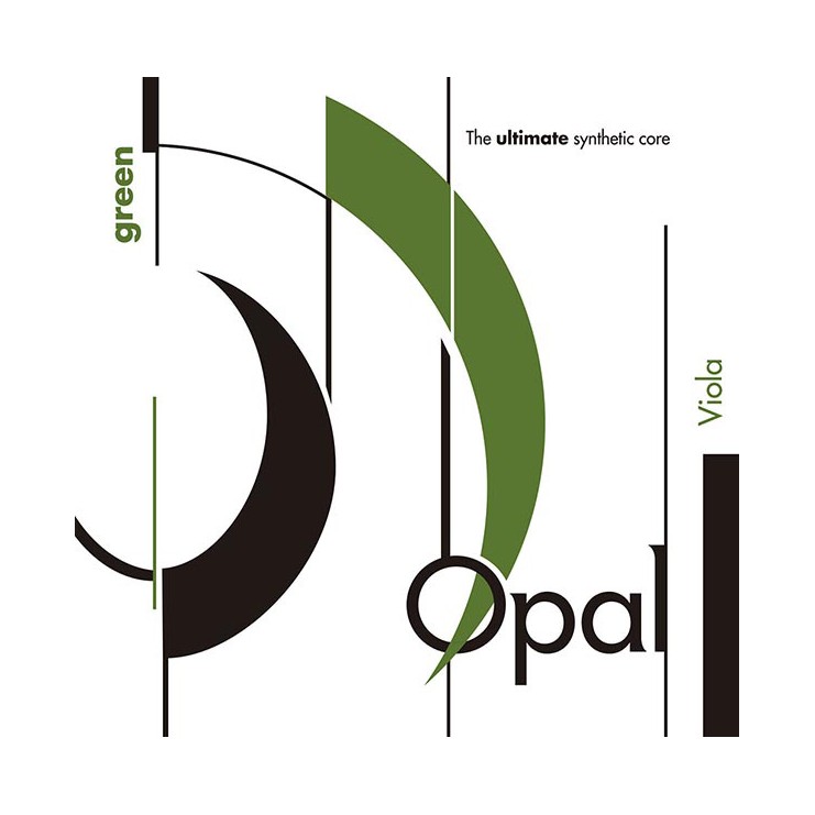 Cuerda viola For-Tune Opal Green 2ª Re kevlar-plata
