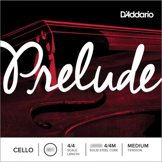 Cuerda cello D'Addario Prelude J1012 2ª Re Medium