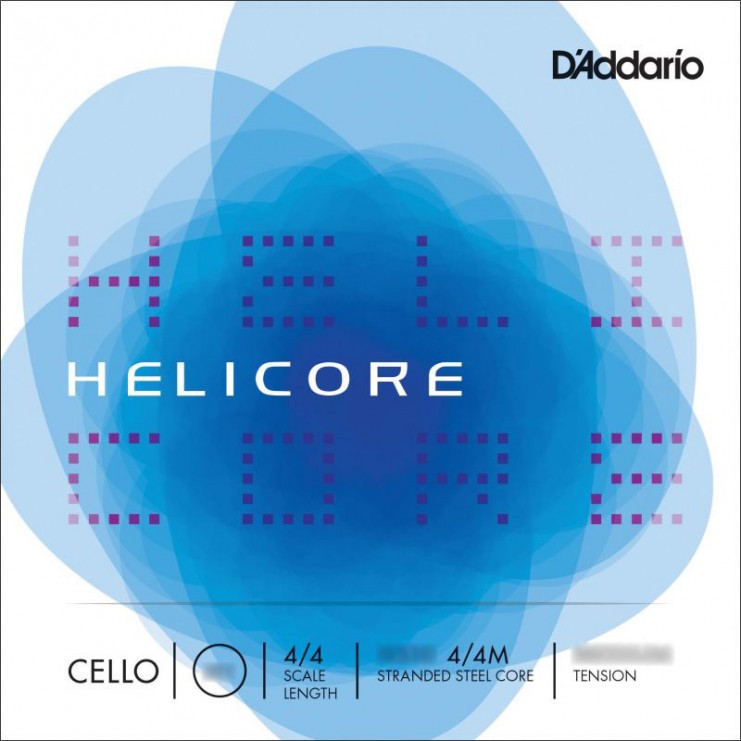 D'Addario Helicore cello D string Medium