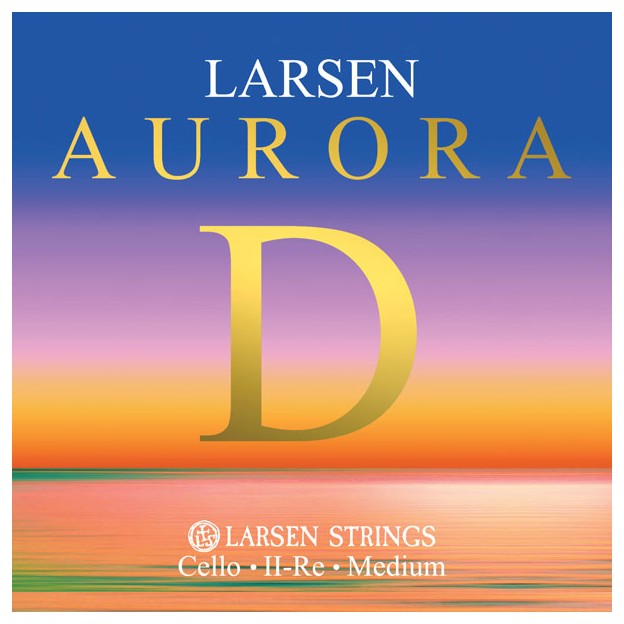 Cello string Larsen Aurora 2ª Re Medium