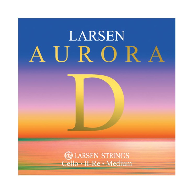 Corde pour violoncelle Larsen Aurora 2e ré Medium