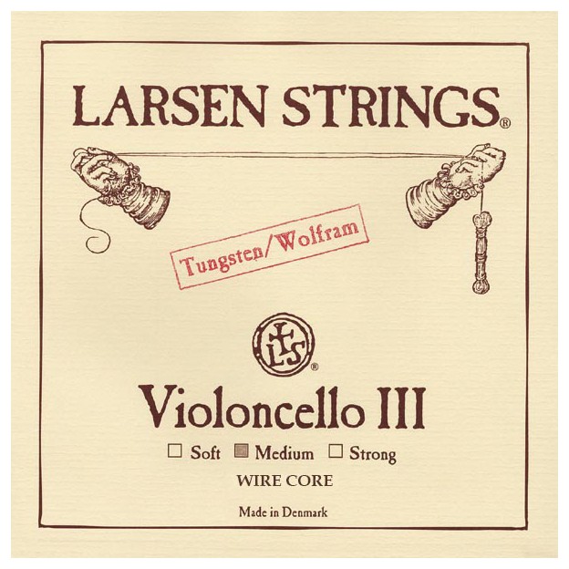 Larsen cello G wire core string, Strong