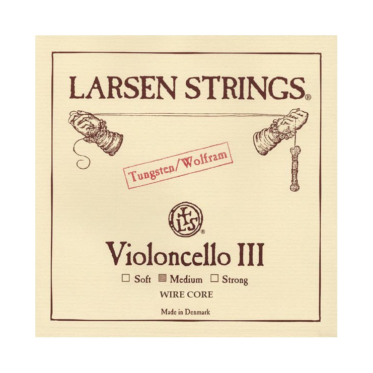 Larsen cello G wire core string, Strong