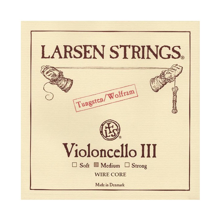 Cuerda de cello Larsen 3ª Sol wire core Strong