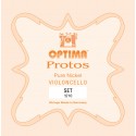 Optima Protos cello string set, Medium