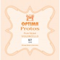 Set de cuerdas cello Optima Protos 1210 Medium