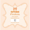 Jeu de cordes de violoncelle Optima Protos Medium