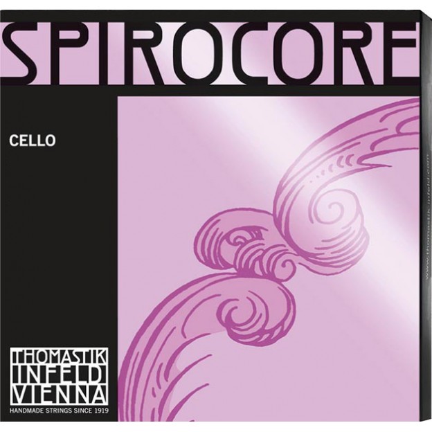 Cuerda cello Thomastik Spirocore S27 2ª Re cromo Medium