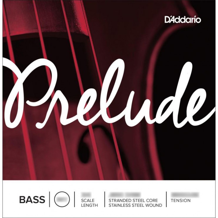 Cuerda de contrabajo D'Addario Prelude 3ª LaMedium