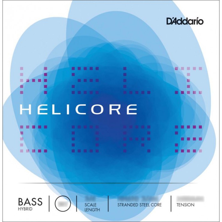 Jeu de cordes de contrebasse D'Addario Helicore Hybrid Light