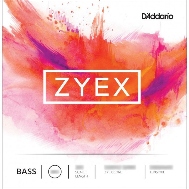 Jeu de cordes de contrebasse D'Addario Zyex Medium