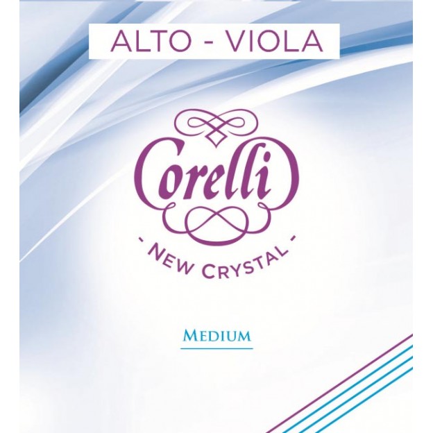 Corelli Crystal viola string set Medium