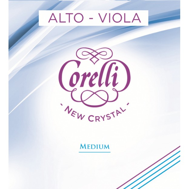 Corelli Crystal viola string set Medium