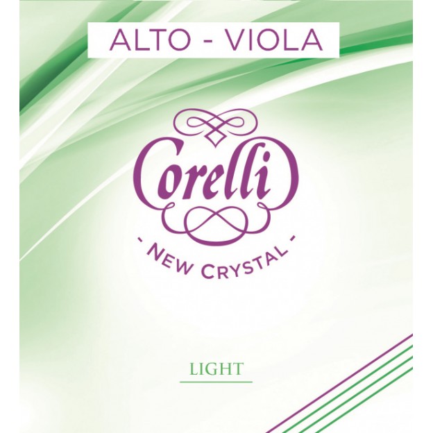 Set de cuerdas viola Corelli Crystal 730L light