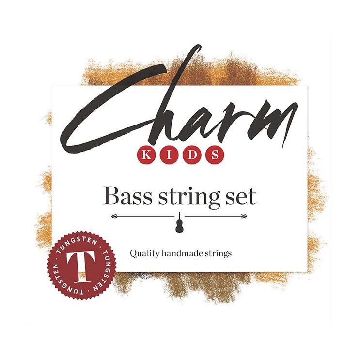 Jeu de cordes pour contrebasse For-Tune Charm Kids Orchestra tungstène Medium