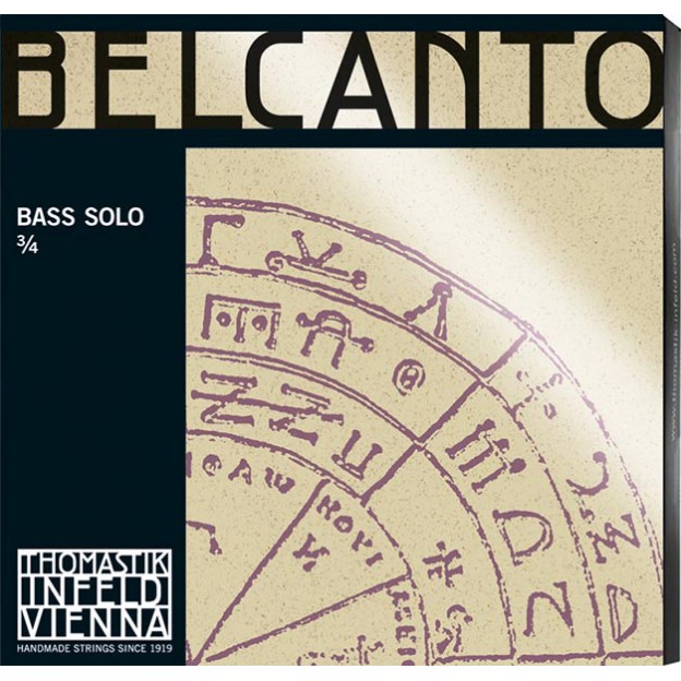 Thomastik Belcanto Soloist bass string set Medium