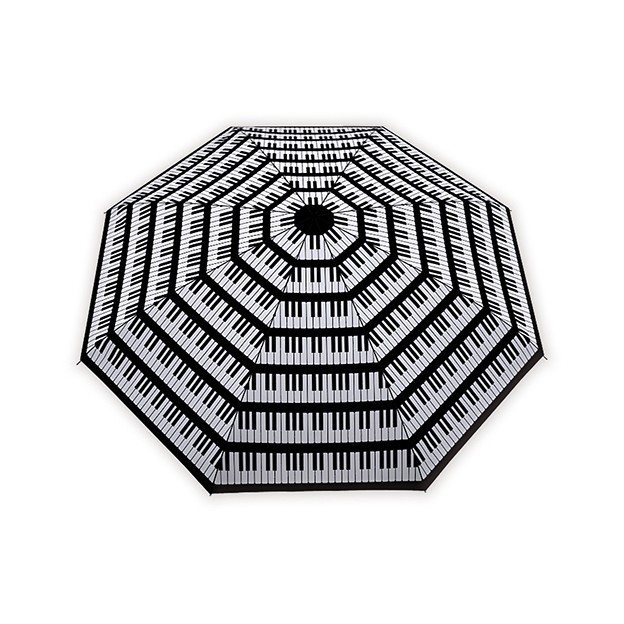 Parapluie pliant clavier de piano