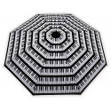 Parapluie pliant clavier de piano