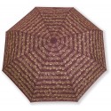 Parapluie pliant bordeaux portée
