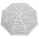 Parapluie pliant blanc portée