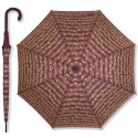 Parapluie bordeaux portée