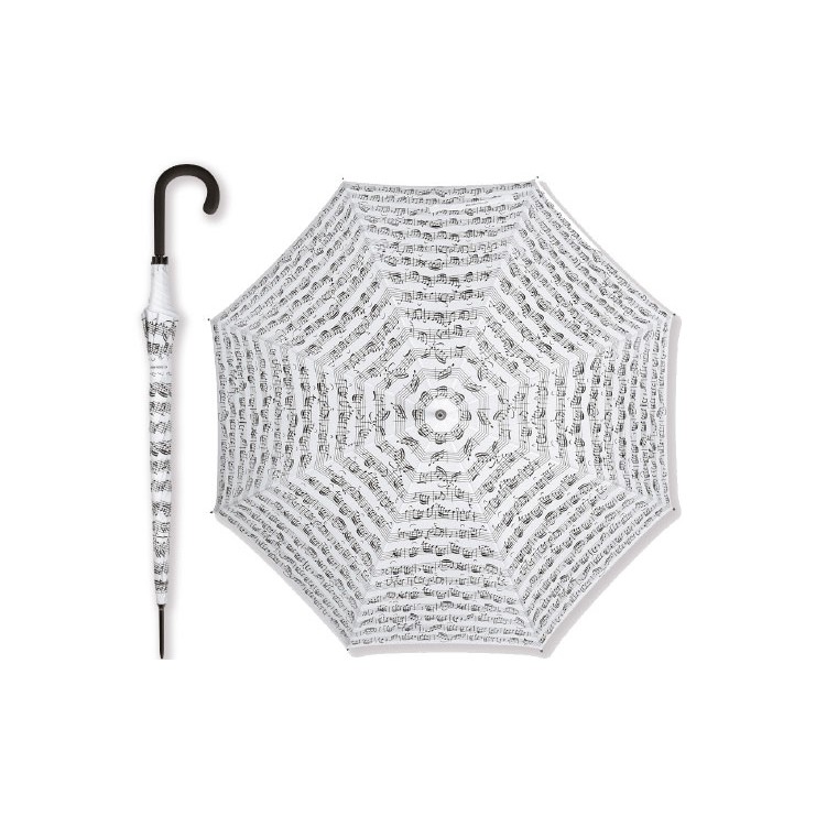 Parapluie blanc portée