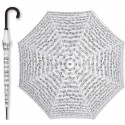 Parapluie blanc portée
