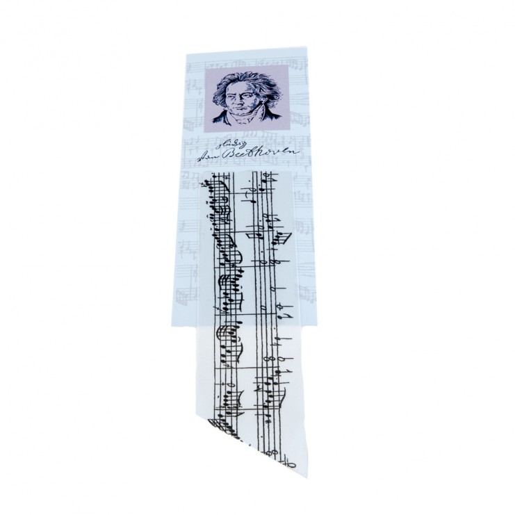 Marque-page portée Beethoven
